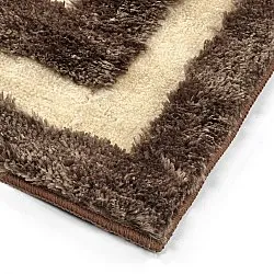 Alfombras de pelo largo - Karbala (beige/marrón)