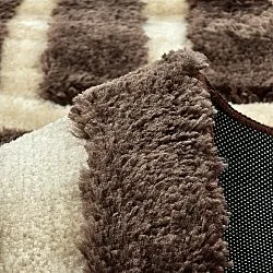 Alfombras de pelo largo - Karbala (beige/marrón)
