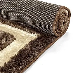 Alfombras de pelo largo - Karbala (beige/marrón)
