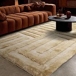 Alfombras de pelo largo - Karbala (crema/beige)
