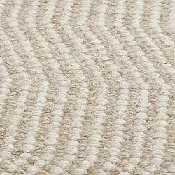 Alfombra de Lana - Larkana (beige/blanco)