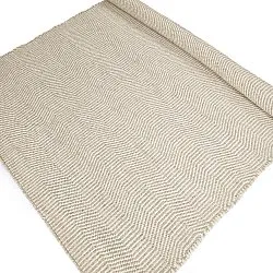 Alfombra de Lana - Larkana (beige/blanco)