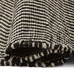 Alfombra de Lana - Larkana (beige/negro)