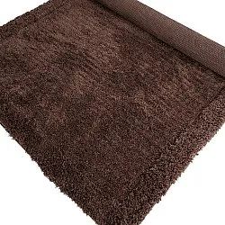 Alfombras de pelo largo - Molyvos Natural Cotton Shaggy (marrón)