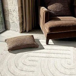 Alfombras de pelo largo - Naha (blanquecino)