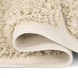 Alfombras de pelo largo - Otranto Natural Cotton Shaggy (blanquecino)