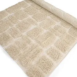 Alfombras de pelo largo - Otranto Natural Cotton Shaggy (blanquecino)