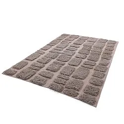 Alfombras de pelo largo - Otranto Natural Cotton Shaggy (taupe)