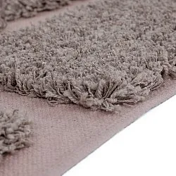 Alfombras de pelo largo - Otranto Natural Cotton Shaggy (taupe)