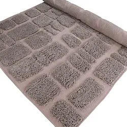 Alfombras de pelo largo - Otranto Natural Cotton Shaggy (taupe)