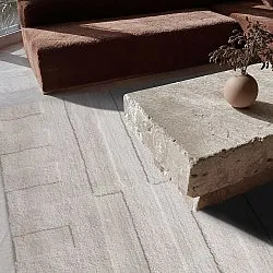 Alfombras de pelo largo - Paxos (crema)