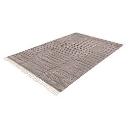 Alfombras de pelo largo - Rani Natural Cotton Shaggy (gris pardo)