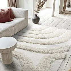 Alfombras de pelo largo - Sivota Natural Cotton Shaggy (blanquecino)