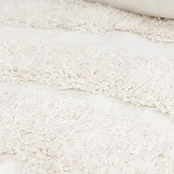 Alfombras de pelo largo - Sivota Natural Cotton Shaggy (blanquecino)