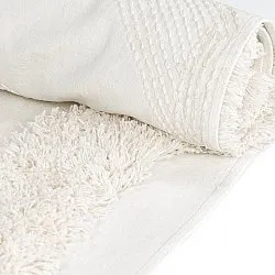 Alfombras de pelo largo - Sivota Natural Cotton Shaggy (blanquecino)