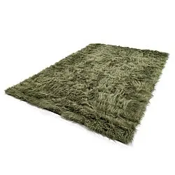 Alfombras de pelo largo - Sohar (verde)