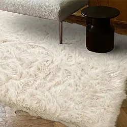 Alfombras de pelo largo - Sohar (beige)