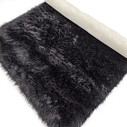 Alfombras de pelo largo - Sohar (negro)