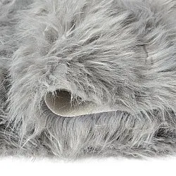 Alfombras de pelo largo - Sohar (gris claro)