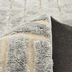 Alfombras de pelo largo - Tyros (crema/gris)