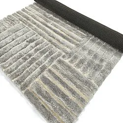 Alfombras de pelo largo - Tyros (crema/gris)