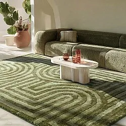 Alfombras de pelo largo - Volos (verde)