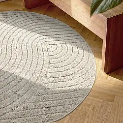 Alfombras redondeadas - Wendy (beige)