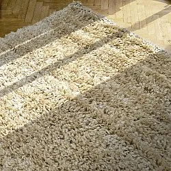 Alfombras de pelo largo - Zoe (crema)