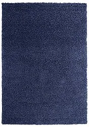 Alfombras de pelo largo - Zoe (azul oscuro)