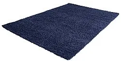 Alfombras de pelo largo - Zoe (azul oscuro)