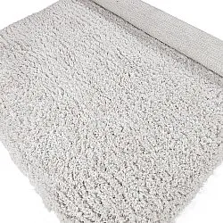 Alfombras de pelo largo - Combarro Solid Cotton Shaggy (crema)