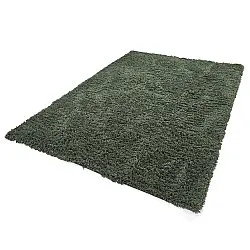 Alfombras de pelo largo - Combarro Solid Cotton Shaggy (verde)