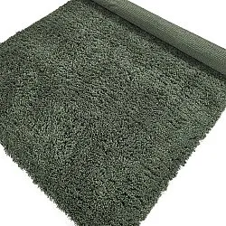 Alfombras de pelo largo - Combarro Solid Cotton Shaggy (verde)