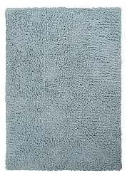 Alfombras de pelo largo - Combarro Solid Cotton Shaggy (azul claro)