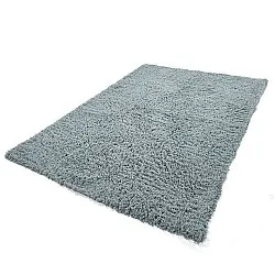 Alfombras de pelo largo - Combarro Solid Cotton Shaggy (azul claro)