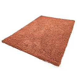Alfombras de pelo largo - Combarro Solid Cotton Shaggy (naranja claro)