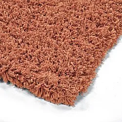 Alfombras de pelo largo - Combarro Solid Cotton Shaggy (naranja claro)