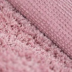 Alfombras de pelo largo - Combarro Solid Cotton Shaggy (rosa claro)