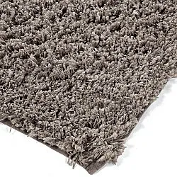 Alfombras de pelo largo - Combarro Solid Cotton Shaggy (taupe)