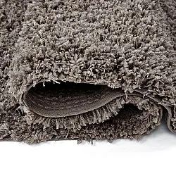 Alfombras de pelo largo - Combarro Solid Cotton Shaggy (taupe)