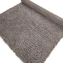 Alfombras de pelo largo - Combarro Solid Cotton Shaggy (taupe)