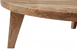 Mesa de café - Vintage - 65 cm round (naturaleza)