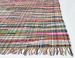 Alfombra de algodón - Sadon (naranja/multi)