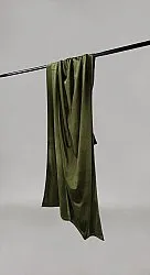 Cortinas - Cortinas de terciopelo Marlyn (bosque verde)