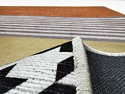 Alfombra Wilton - Esme (naranja/multicolor)