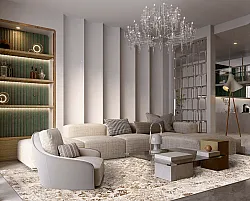 Alfombra Wilton - Denizli (beige)