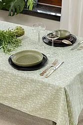 Mantel de algodón Satu (verde)