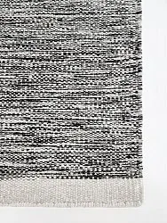 Alfombra de Lana - Savona (negro/blanco)