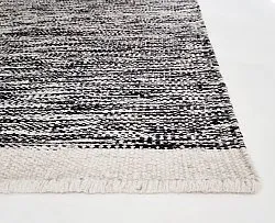 Alfombra de Lana - Savona (negro/blanco)