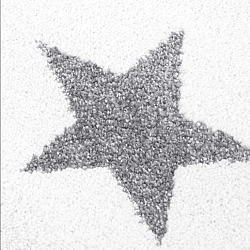 Alfombra infantil - Bueno Stars (blanco)